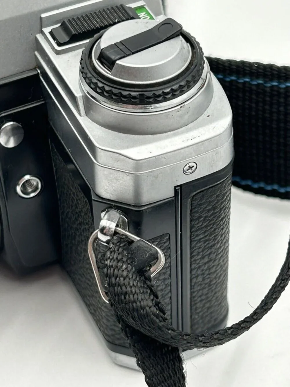 Vintage Minolta X-370 SLR 35mm Camera With Lens And Strap - Untested